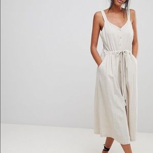 Moon river linen dress